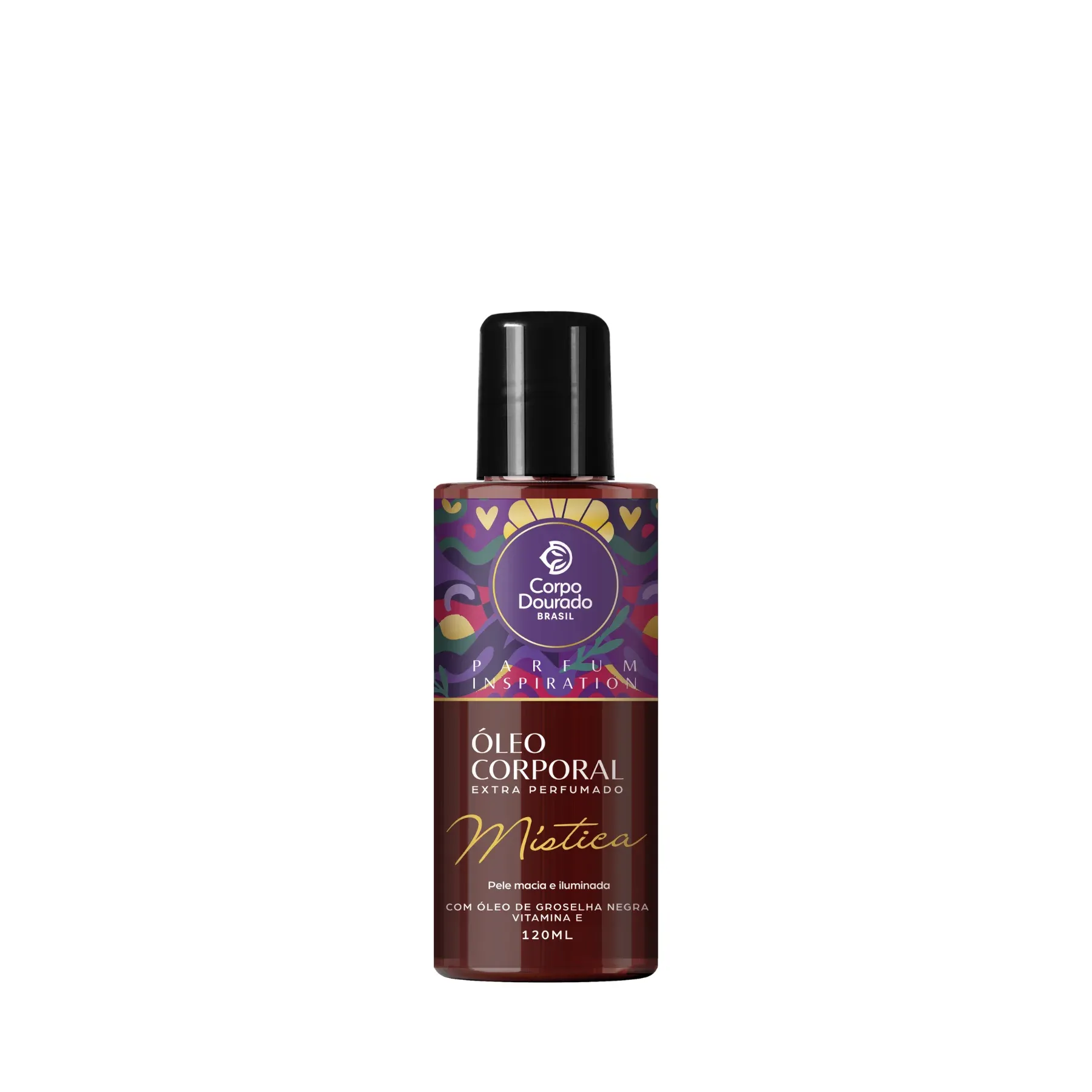 Óleo Corporal Corpo Dourado Mística 120ml | Antioxidante - Iap